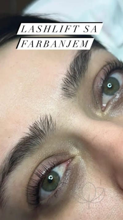 lashlift farbanje trepavica 1200