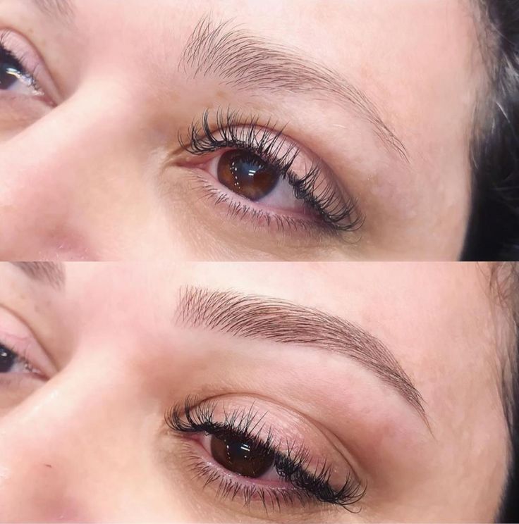 Nano brows prirodne dlačice